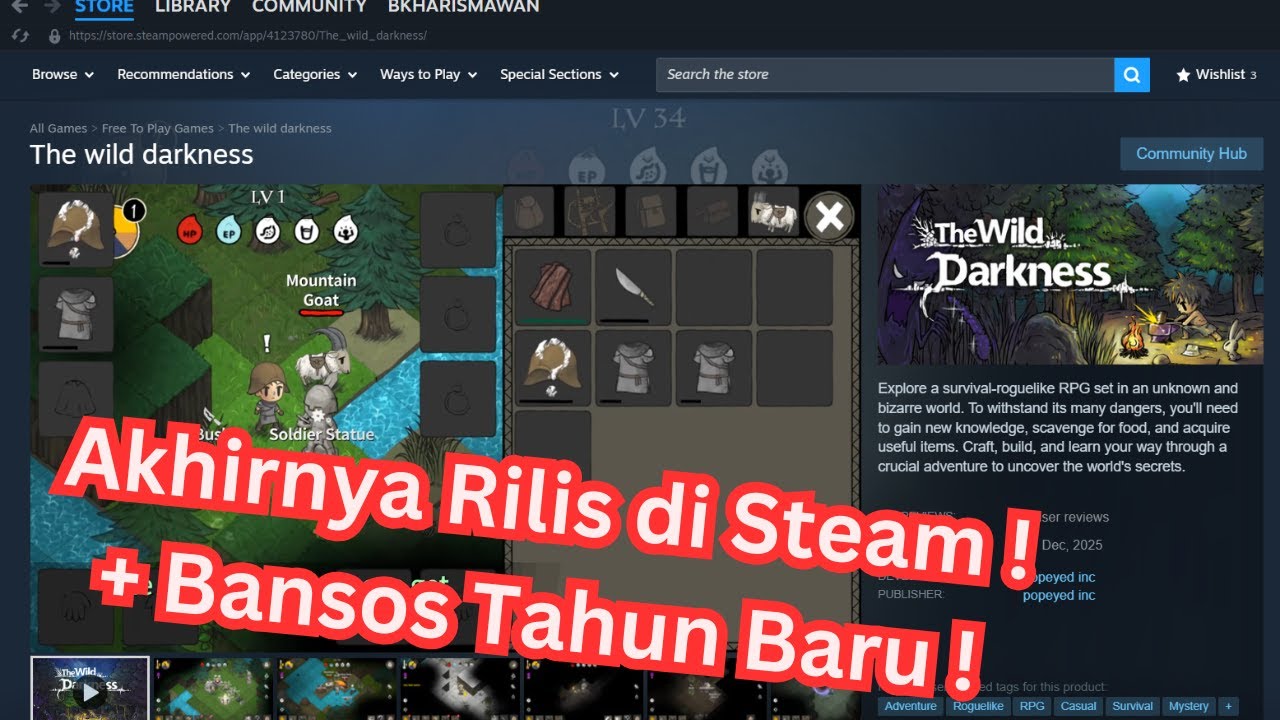 Cara Install The Wild Darkness  di PC + Bonus  2026 ! Reedem Code Stargem Terbaru  