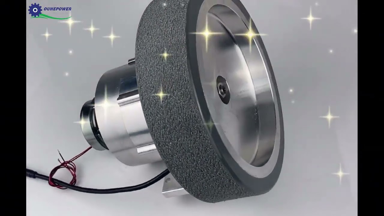 Single Shaft Electromagnetic Brake Wheel Hub Motor For Cleaning Machine