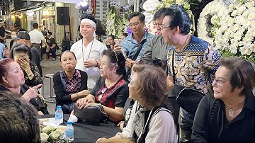 NS Linh Tâm Bất Ngờ Cùng NS Ngân Tuấn Tới Viếng Lễ Tang Mẹ Nuôi Ca Sĩ Hồ Khắc Tùng
