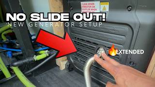 Mobile Detailing Van: Exhaust Extension Generator Setup
