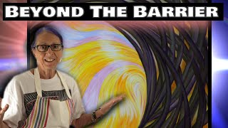 Beyond The Barrier - Soft & Hard Pastels on Gesso Prepped Paper screenshot 4
