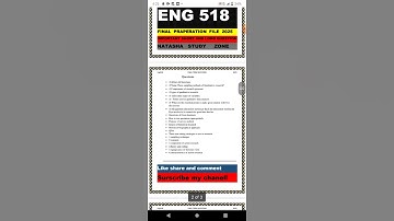 ENG518  final term preparation file 2025 most repeated questions by Natasha study zone