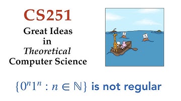 CMU CS251 Clips - A non-regular language