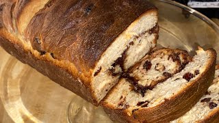 Episode 337: Cinnamon Raisin Bread | Cinnamon Swirl Raisin Bread Recipe 🍞