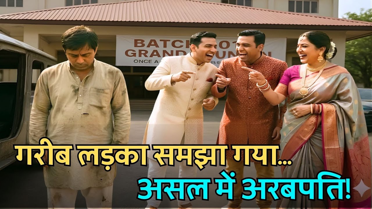 रीयूनियन में गरीब समझकर उसका अपमान हुआ—किसी ने नहीं सोचा वह अरबपति निकलेगा!