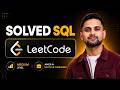 SQL Interview Question Asked in Top Companies | LeetCode Medium