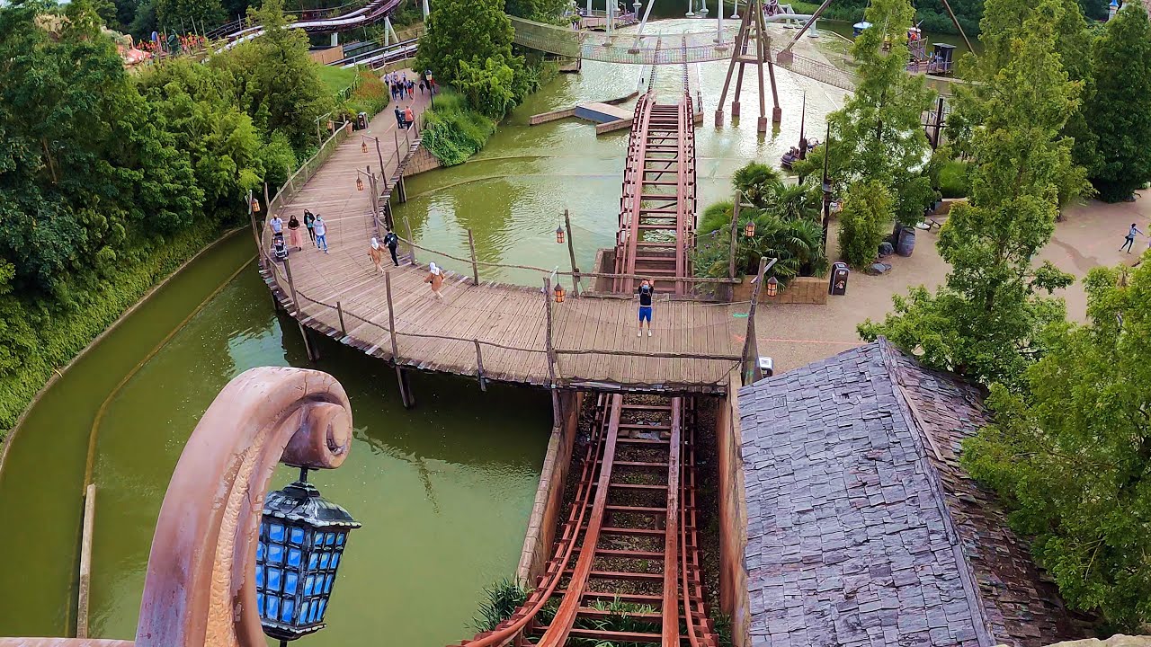 SuperSplash [4K] Front Seat POV - Plopsaland De Panne