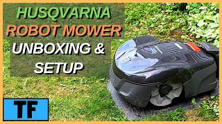 Robot Lawnmower Install and Setup Husqvarna Automower 115H (Initial Review) | Best Automower? screenshot 3