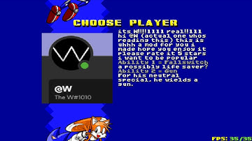 SRB2 v2.2.10 - Mod Showcase - W, Super W, Hyper W