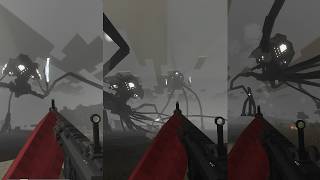 I tried Killing The BIG War Of The World Alien With @ssssnkwwww. In Minecraft Bedrock