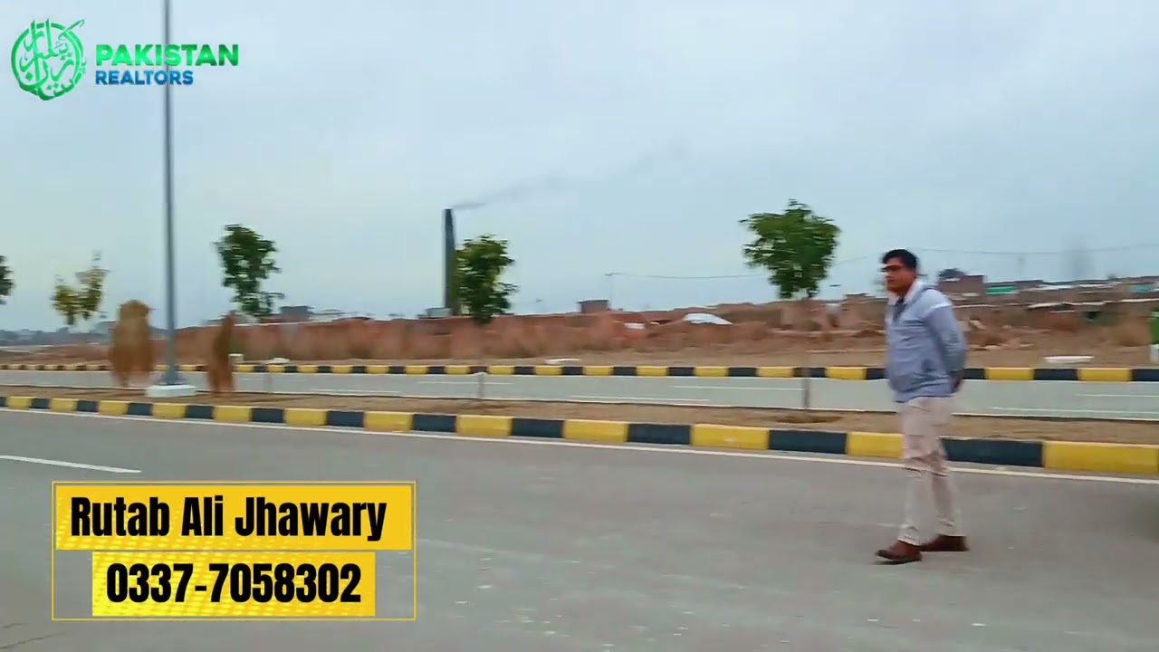 Faisal Hills A Block 5marla Main Road Plot For sale