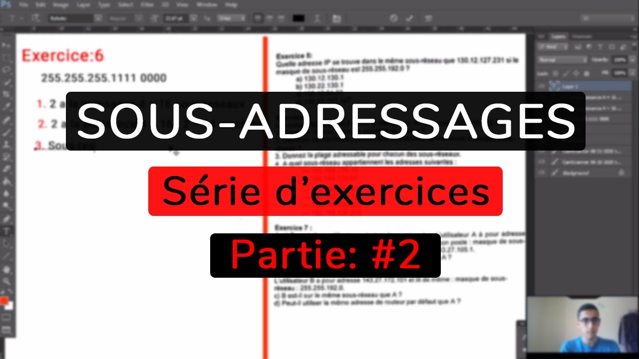 Sous Adressage: Série d'Exercices (Partie_2) - الدارجة المغربية