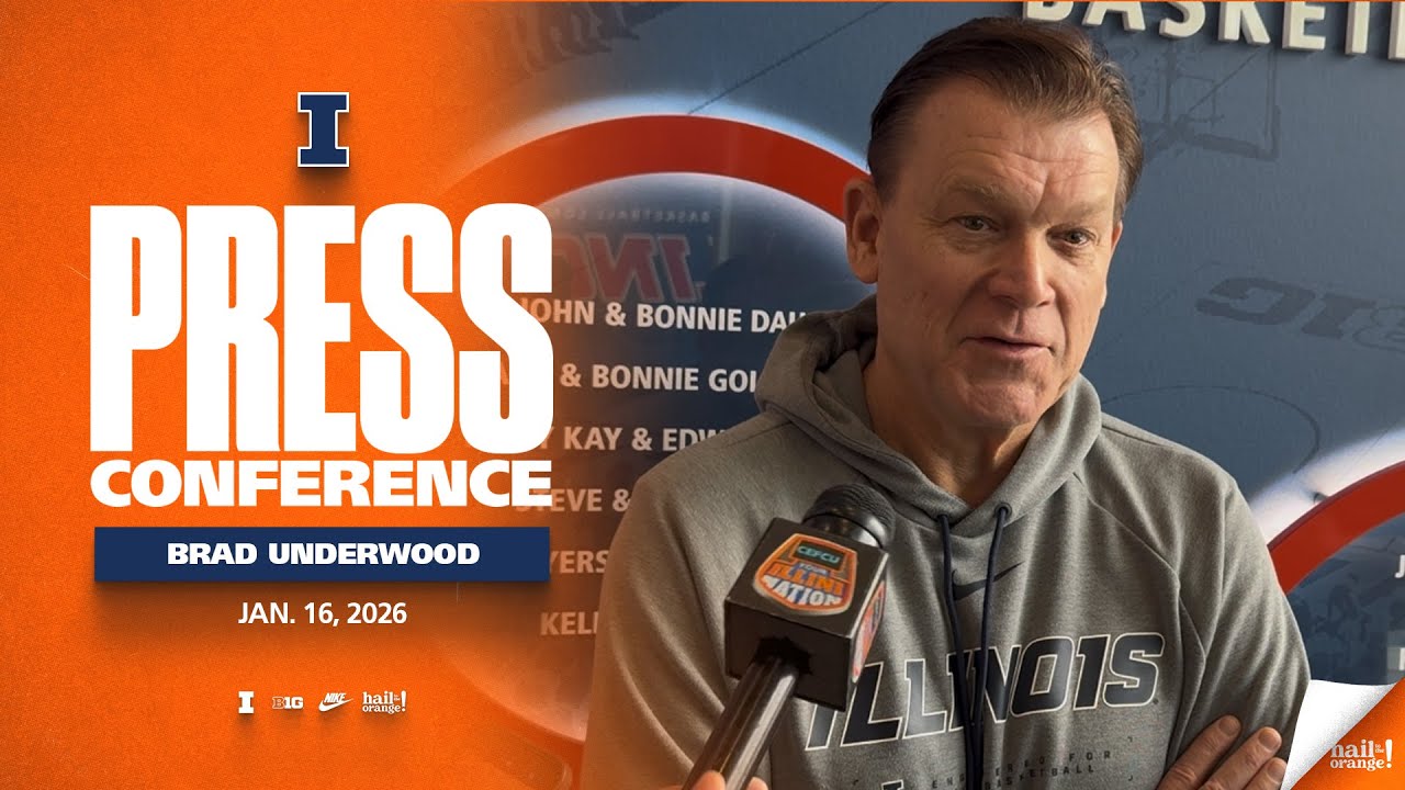 Illinois Men's Basketball | Brad Underwood Press Conference 1/16/26