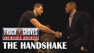 Froch v Groves II  The Handshake