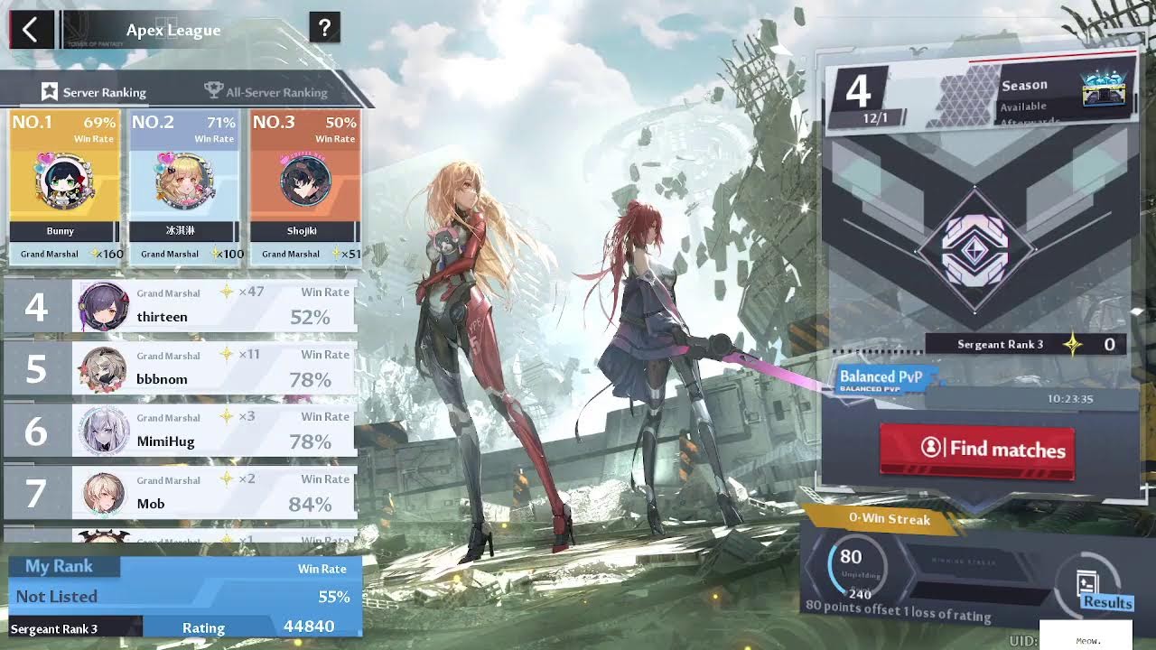 Quick ToF Saki Lin Huma Testing (For CD Skill Resets)