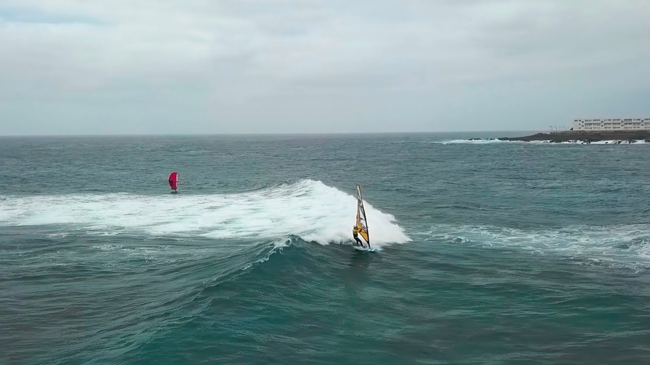 Wave clinic for windsurfers w/Alon Kaplan, Lanzarote, April 23