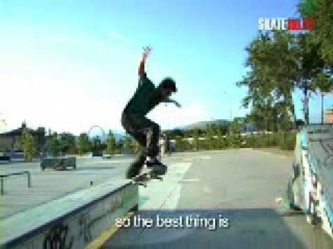 The Skateboard Channel - Trick tip "Bs Tail slide ...