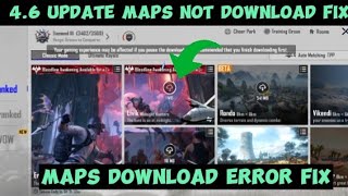 4.6 update maps download error fix in PUBG/BGMI | How to fix maps download error in 4.6 update screenshot 4