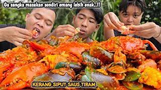WOWw ini baru mantap ! Mukbang Kerang siput saus tiram pedas, Nagih kacida