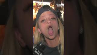 Knicks fans shared their excitement Friday night outside Madison Square Garden
