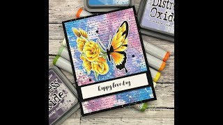 Unity Quick Tip: Stamped and Ink Smooshed Background