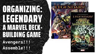Organizing Marvel Legendary: A Deck Building Game (Fully Sleeved, All Expansions) SideGame LLC