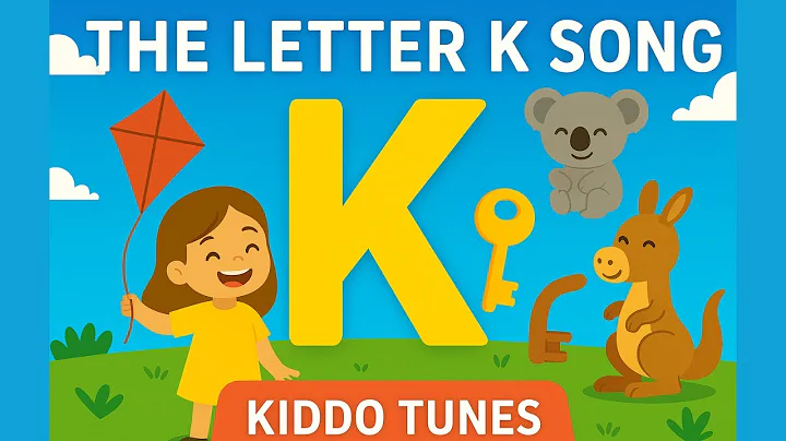 The Letter K Song! 🅺🎶 | Fun Alphabet Song for Kids | Kiddo Tunes