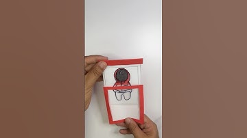 Squid Game Military Magic Card #squidgame #diy #papercraft