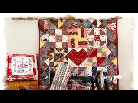 The Cross Patch Sampler quilt- blocks 1 and 2 - YouTube