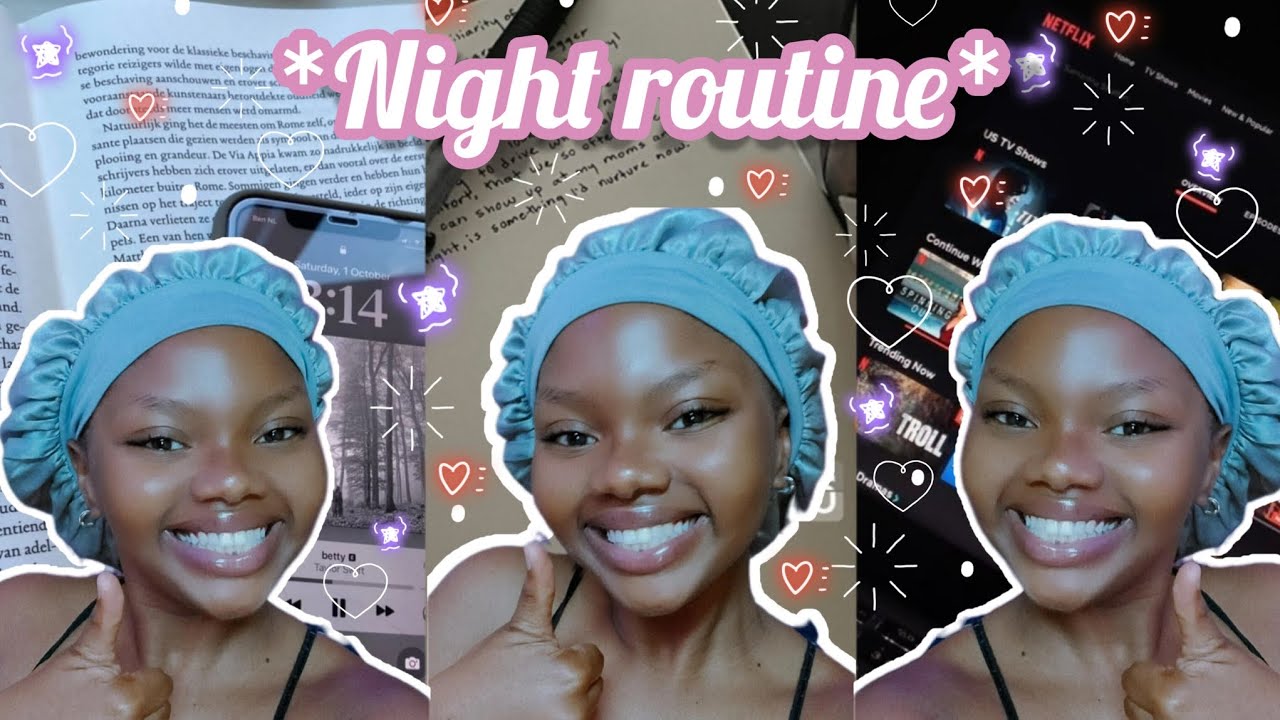 NIGHT ROUTINE *REALISTIC* || SOUTH AFRICAN YOUTUBER 🇿🇦 small youtuber ...