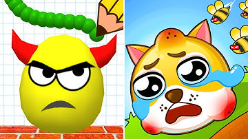 Save the Dog vs Draw To Smash — ALL Levels SpeedRun Gameplay