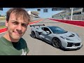 My first reaction to driving the new Corvette ZR1! *on track*