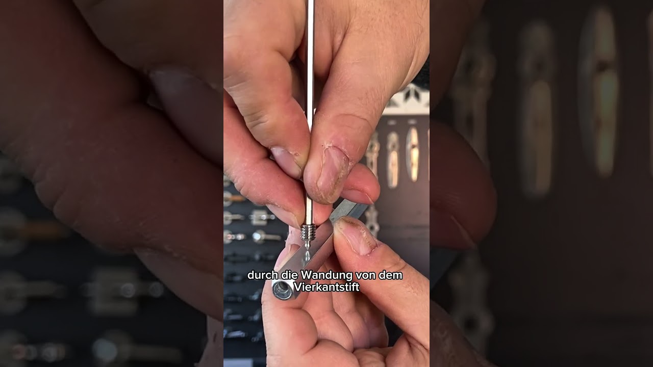 Neue Madenschraube für historische Türgriffe | Ventano Beschläge erklärt die Pilzkopfmadenschraube