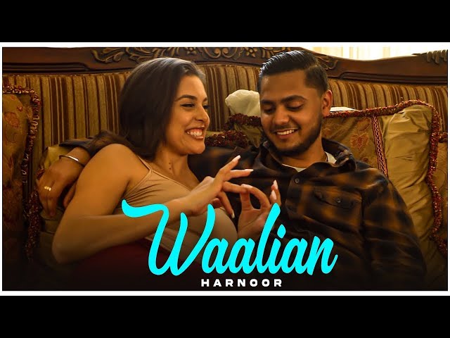 Harnoor New Song : Waalian (Full Song) Gifty | Katie Batres | New Punjabi Song | Latest Song 2024 class=