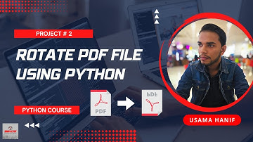 Rotate PDF File Using Python | Python Project for Beginners | Project # 2