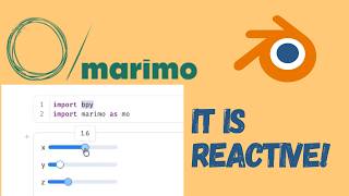 Celebrity Marimo: First look at reactive python notebooks in Blender Profile