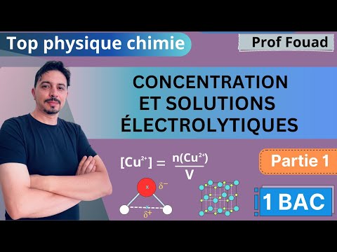 Vignette de la vidéo « Concentration et solutions électrolytiques — Partie 1 »