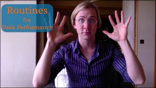Optimizing Daily Routines for Peak Performance