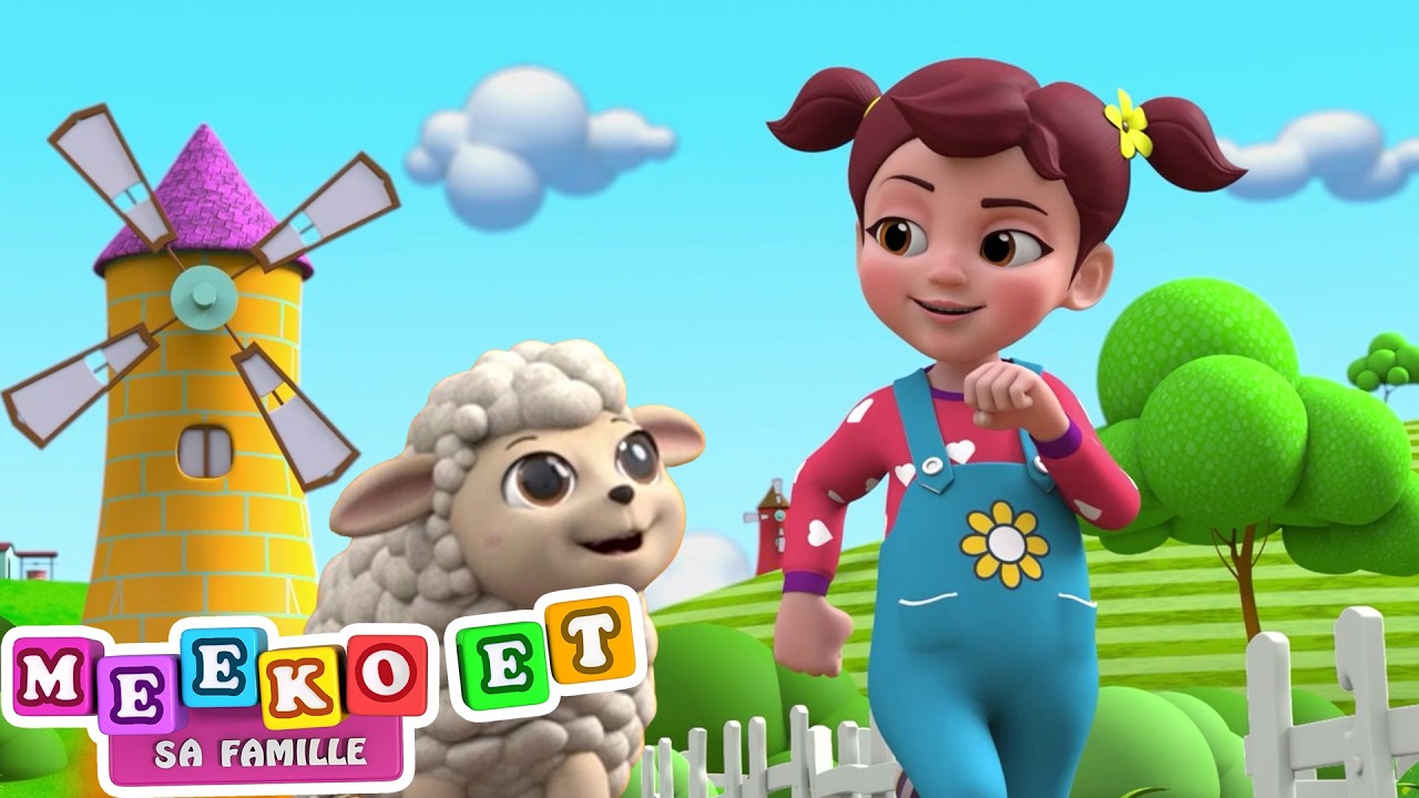 Mia avait un petit Agneau + Comptines et Chansons Pour Enfants | Meeko's Family en Français