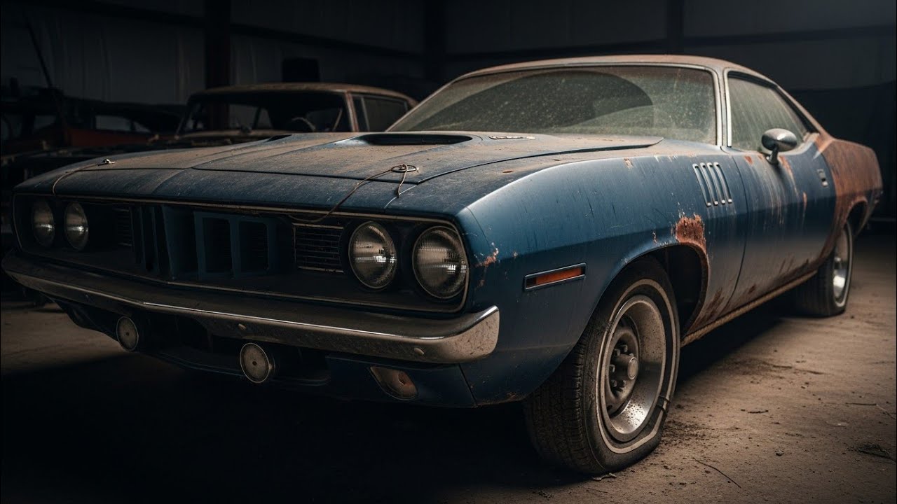 Abandoned 1971 Plymouth Barracuda Restoration ASMR | Satisfying Car Rebuild