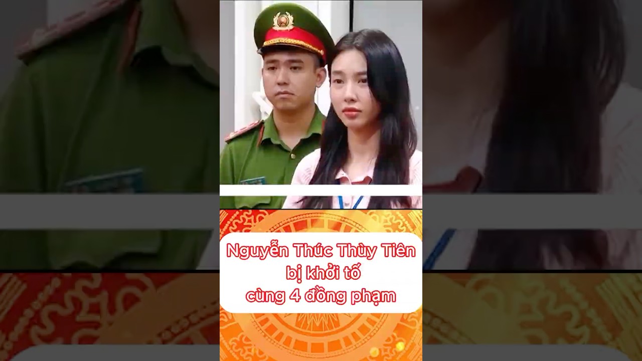 Nguyễn Thúc Thùy Tiên bị khởi tố cùng 4 đồng phạm 
