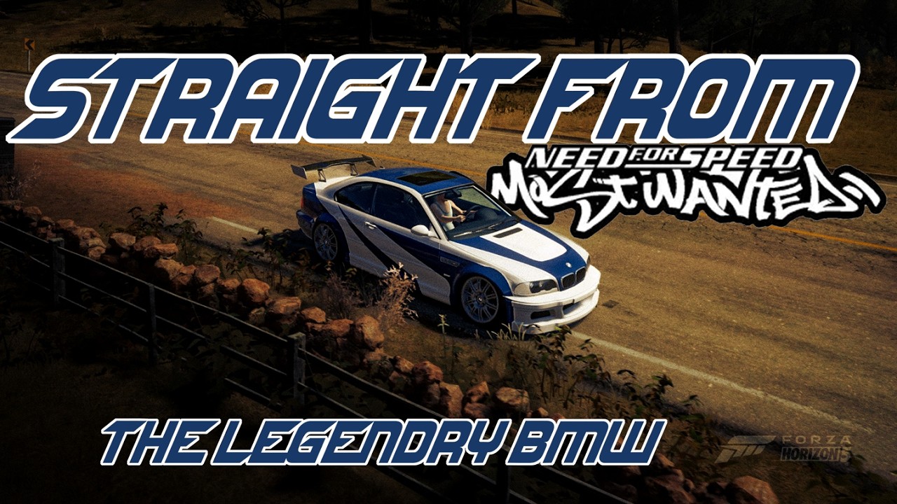 Straight from NFS the Legendry BMW | Forza Horizon 5 | PS 4 Controller | Sidhu Son Gaming 