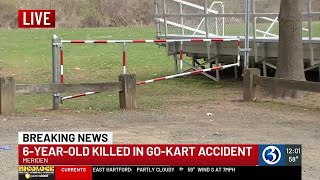 VIDEO: 6-year-old boy dies from go-kart crash in Meriden park