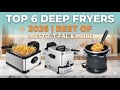 TOP 6 Best Deep Fryers 2025 | Professional Results & Easy Cleanup (Presto, T-fal & More)