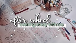 5 HOUR STUDY WITH ME | After School Edition | IB Biology Notes