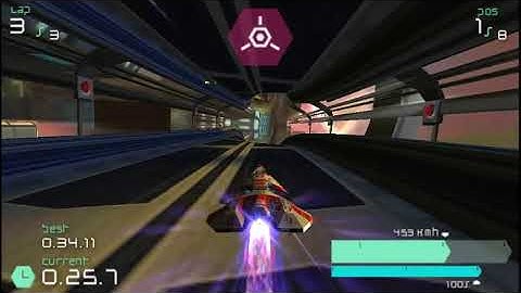 Wipeout Pulse [PPSSPP] Gameplay:#7.7 Grid 7 Tournament 2 - Venom Class - AG-System Team