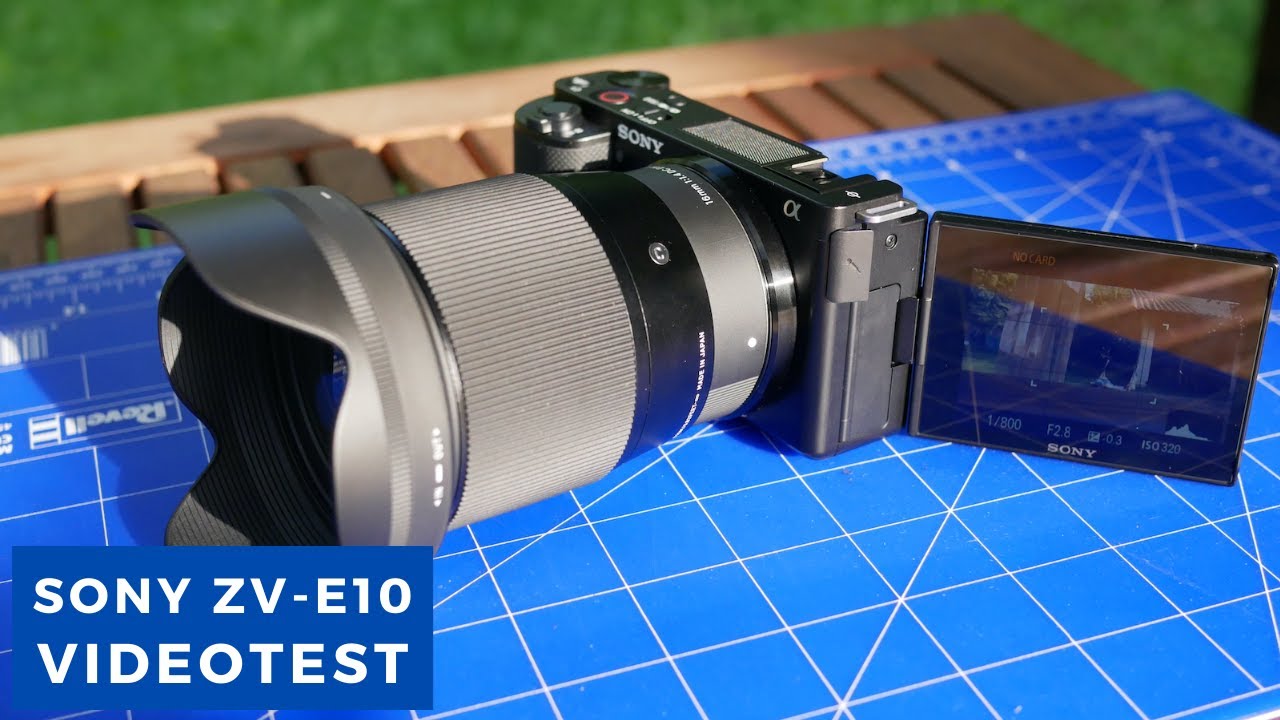 SONY ZVE10 VIDEO TEST STABILIZACJI STANDARD, ACTIVE, CATALYST BROWSE