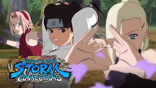 Naruto Ultimate Ninja Storm Connections - Ino, Tenten, Sakura (2 battles)