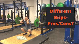 Different Front Squat Grips- Pros and Cons of Each