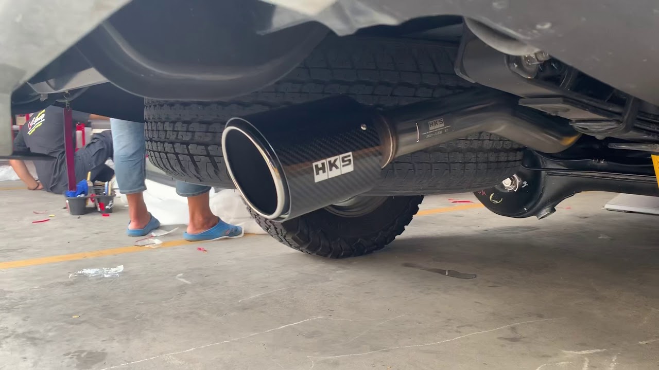 เสียงท่อ HKS Dmax by Vship ซ.วิภาวดี 33 YouTube